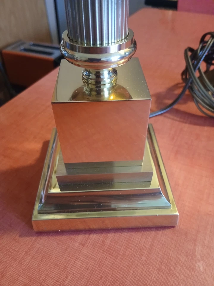 Vintage, magnifique lampe Maison Jansen, en superbe état, très très belle, 1970 - Photo 2/4