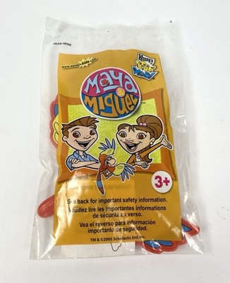 2005 Wendy's Happy Meal Toy Maya & Miguel Paco Red Parrot ~ New/Sealed
