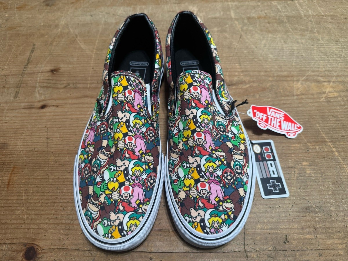 HOT Nintendo Mario Vans Nintendo Original Mario Bros Vans