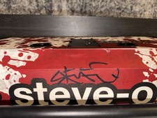 Steve-o signed Bumpboxx speaker includes everything in pictures.