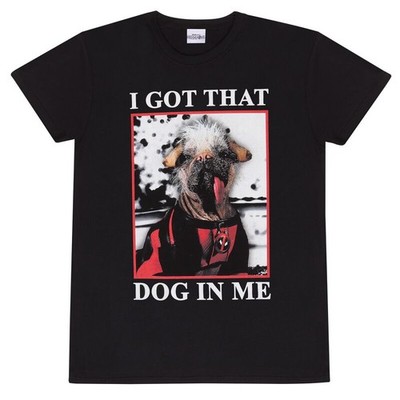 Deadpool T-Shirt Herren 3 - Deadpool & Wolverine - Got That Dog schwarz