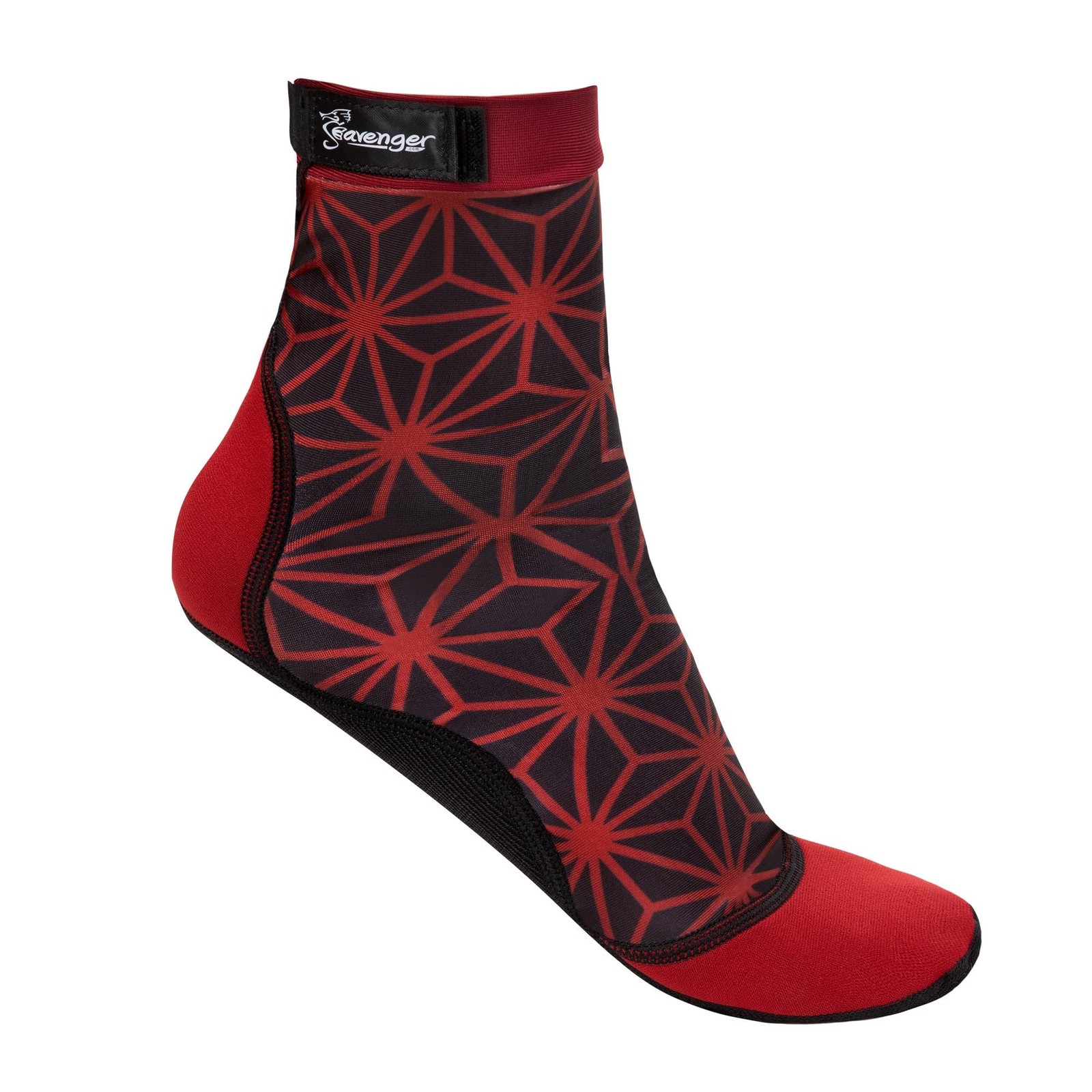 SAOLA Seavenger Beach Socks 2XL Taglio alto con suola grip per sabbia immersioni marrone Bur