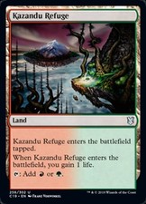 x4 Kazandu Refuge U MTG Commander 2019 M/NM, English