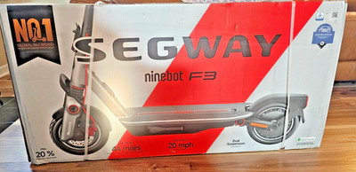 Segway Ninebot F3 Electric Scooter 1200W Motor Folding Adult Commuter NEW IN BOX