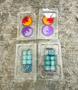Pokemon TCG Dice and Tokens, Unopened