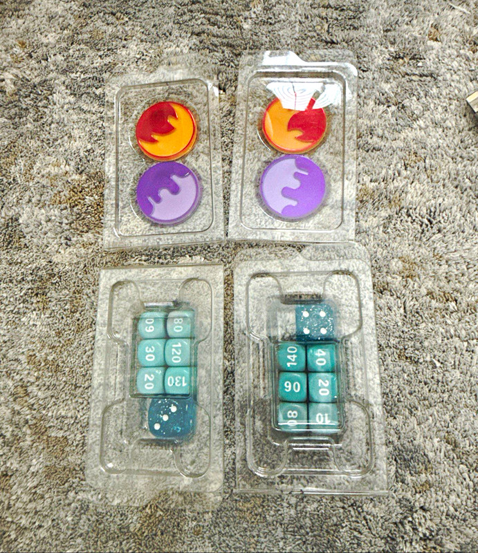 Pokemon TCG Dice and Tokens, Unopened