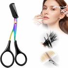 Eyebrow Trimming Scissors with Combs Gifts for Men Women Stocking Stuffers