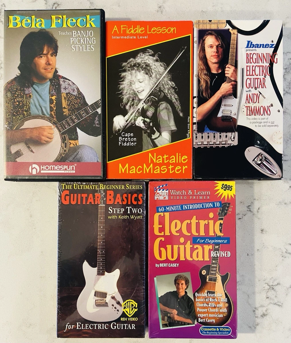【VHSビデオ】アメリカン・ギターズ(3本セット) Guitar VHS Musical Instrument Instruction Books, CDs & Videos for