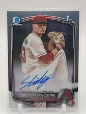 Spencer Giesting Bowman Chrome 2025 Auto