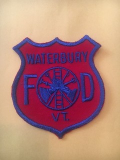 Waterbury Vermont Fire Department Patch