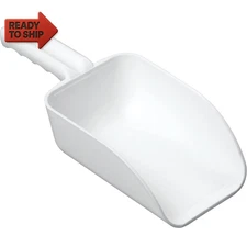 6400X Color-Coded Plastic Hand Scoop - Bpa-Free, Food-Safe Scooper, Commercial G