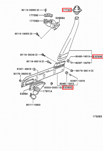 Genuine Toyota LandCruiser HZJ75 HZJ71 Snorkel Lower Upper Sections Top Cap Kit - Picture 13 of 13