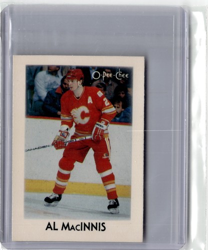 Al MacInnis #26 1987 O-Pee-Chee Minis card
