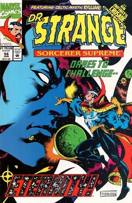 Doctor Strange Sorcerer Supreme #54 Infinity Crusade crossover Eternity Kyllian