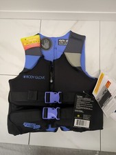 Body Glove Girls USCG Approved Life Jacket Vest, Purple 55-88lbs - NEW 