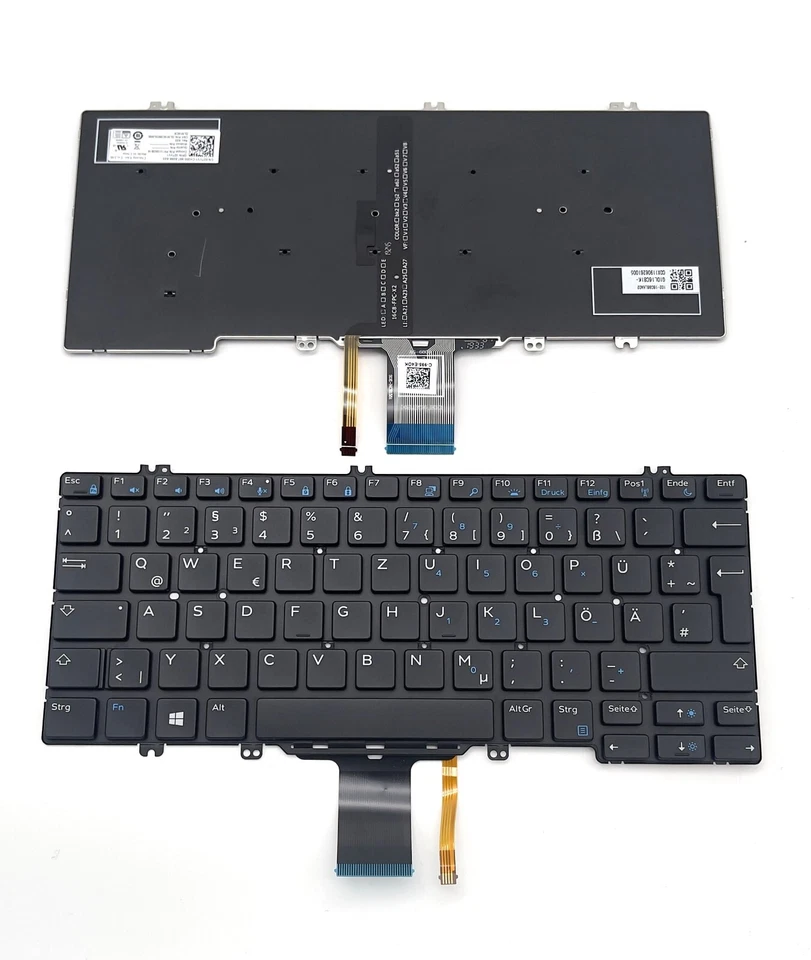 DELL Latitude 7280 / 7290 deutsche Tastatur mit Beleuchtung QWERTZ NEU!!!