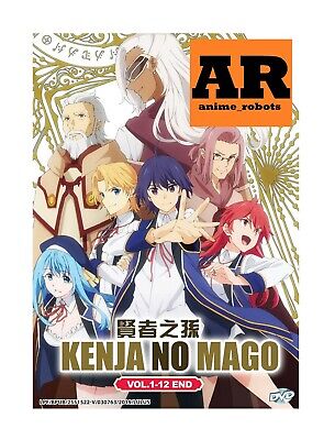 DVD Anime Kenja No Mago Vol.1-12 End English Dubbed All Region for