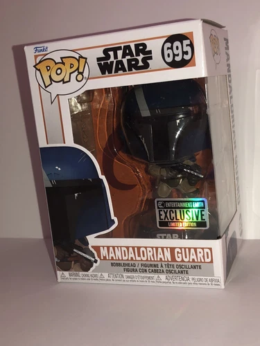 Star Wars Funko Pop Vinyl Figure - Mandalorian Guard  #695 Entertainment Earth