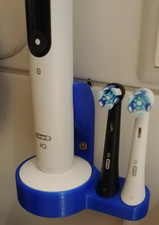 Oral B IO Brush 2 Head Holder on Right or Left / Wall Countertop Organizer