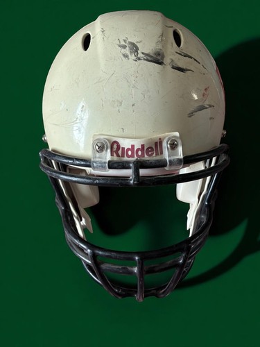 Casco Riddell 2010 University of Miami Hurricanes usado en juegos tamaño completo - Imagen 2 de 10