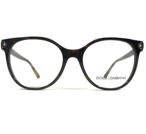 Montures de lunettes Dolce & Gabbana DG5032 502 tortue noire ronde 51-17-140 - Photo 1/11