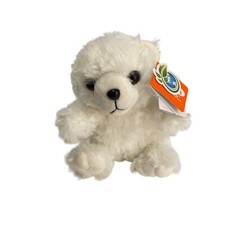 Wild Republic Polar Bear Stuffed Animal Plush 7" White NWT 2018