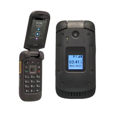 USED FAIR C- Sonim XP3 XP3800 8G LTE Flip Phone Verizon Unlocked Rugged phone