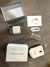 golf rangefinder, slope, Dual LCD display, Flagpole lock & Vibration, Rechargble