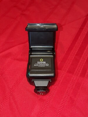 Sunpak Auto 2000 DZ Thyristor Shoe Mount Flash Tested
