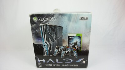 Halo 4 Xbox 360 Console CIB Limited Edition 320GB DO NOT Halo 4 Xbox 360 Console CIB Limited Edition 320GB DO NOT