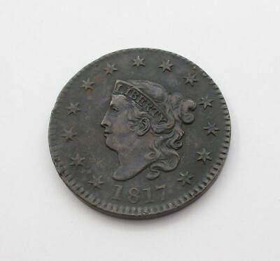 1817 13 Star Coronet United States Large Cent