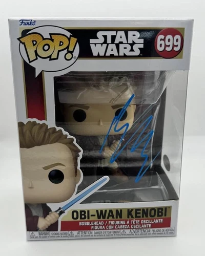 Ewan McGregor "Star Wars" AUTOGRAPH Signed 'Obi-Wan Kenobi' 699 Funko Pop ACOA