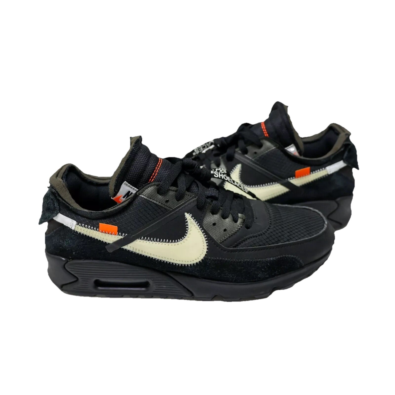 OFF WHITE X NIKE Taglia 11 Nike Air Max 90 x OFF WHITE Nero 2019
