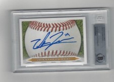 ZACK THOMPSON Signature Card AUTO signed BAS Beckett Authentic 2019 Draft