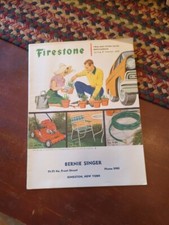 RARE 1956 FIRESTONE SPRING AND SUMMER CATALOG...