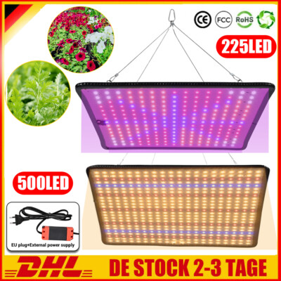 LED Grow Light Lamp Pflanzenlampe Vollspektrum Pflanzenlicht Pflanzenleuch DHL
