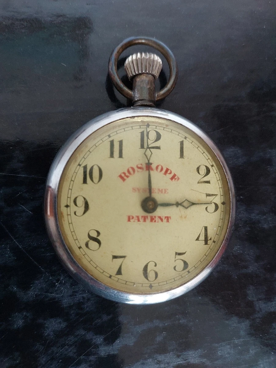 orologio da tasca Vintage patent sistema roskopf da revisionare eBay