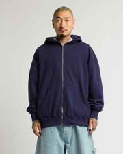 Shaka Heavyweight Hoodie Hoody Zipper zip up Navy