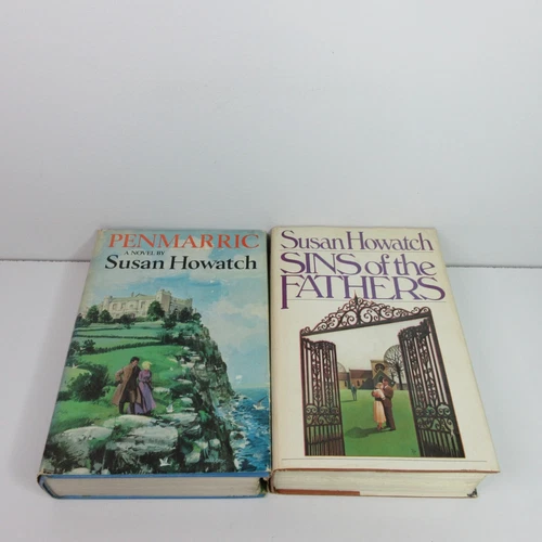 Penmarric (1971) & Sins Of The Father (1980) Hardcover Books by Susan Howatch