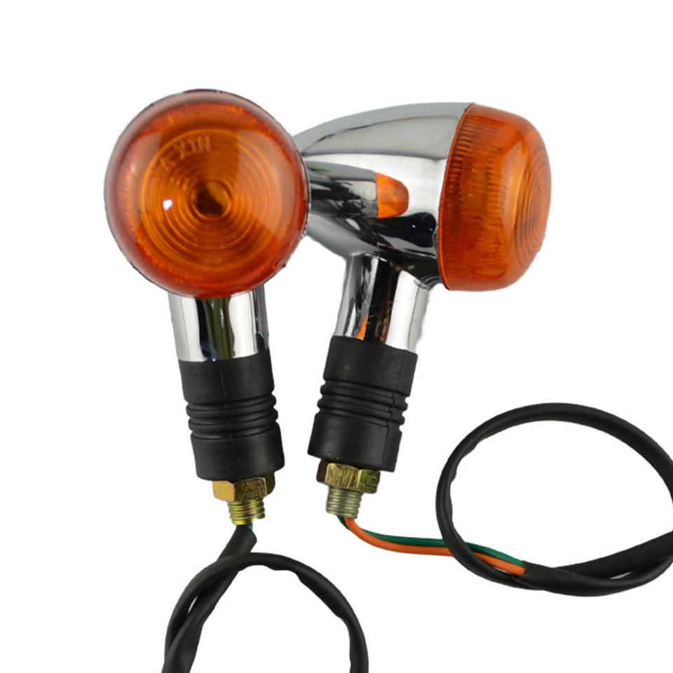 Turn Singal Tail Lights For Yamaha XV250 Virago Route 66 V-Star 250 1988-2018 - Image 3 of 4