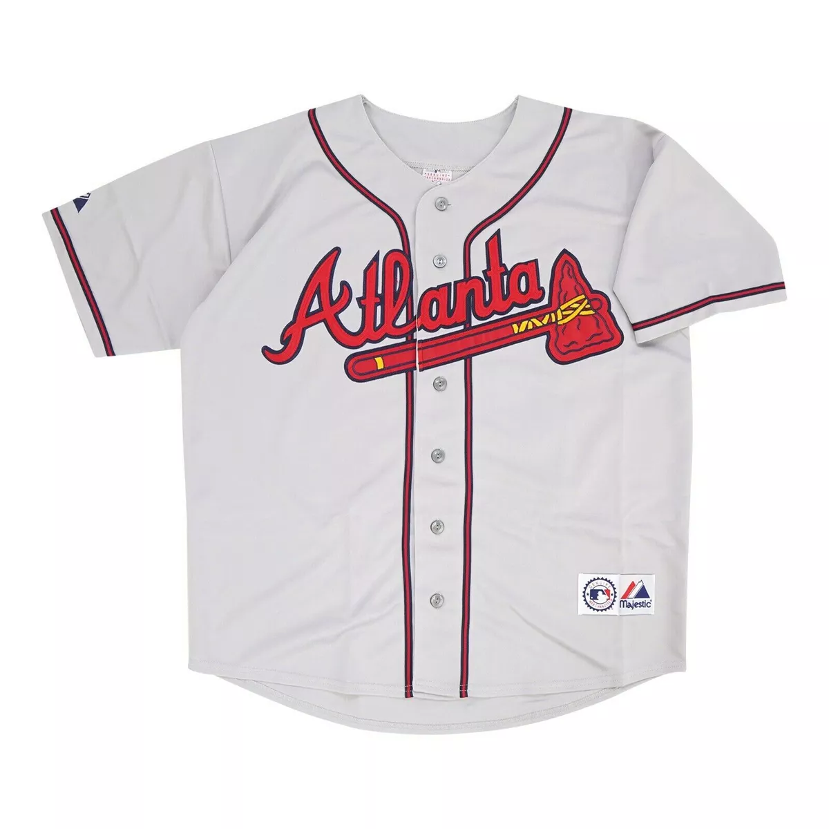 Freddie Freeman Men's Atlanta Braves Road Jersey - Gray Authentic