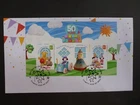 AUSTRALIA 2016 50yrs OF PLAY SCHOOL MINI SHEET FIRST DAY COVER
