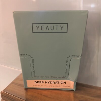 Yeauty Deep Hydration Gell Eye Masks -25 Pairs Aloe Vera, Hyaluronic Acid, Vit
