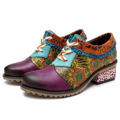 purple booties shoes