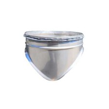 Raccordo sella 90° acciaio inox con guarnizione per tubo avvolgibile Ø80mm - 315mm
