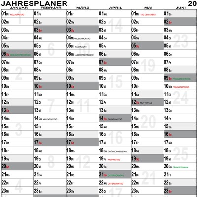 Kalender 2019