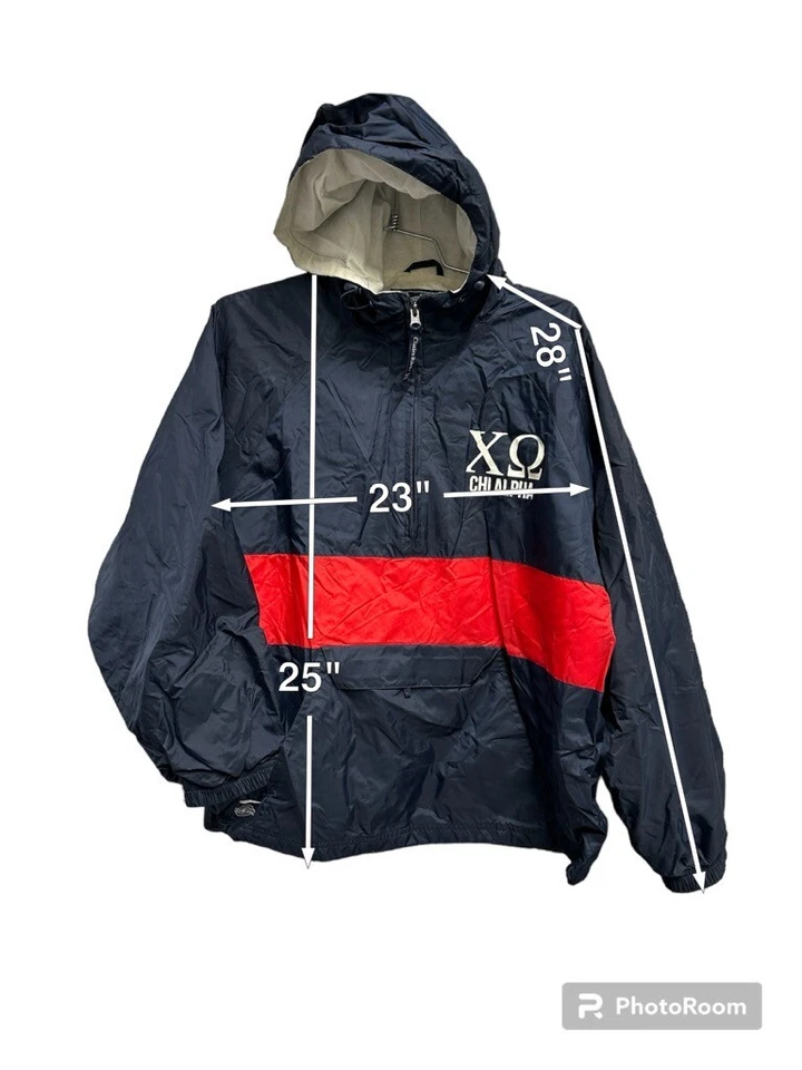 Chaqueta pulóver clásica a rayas para hombre Charles River Apparel talla XS Foto 2 de 4