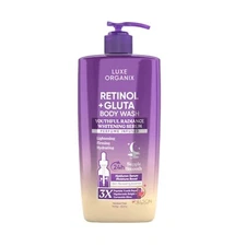 Luxe Organix Retinol + Gluta Youthful Radiance Whitening Serum Body Wash (1000g)