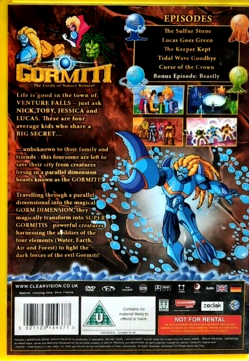 Gormiti: The Lords of Nature Return! [Series 1] (DVD-2011
