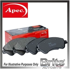 For Vauxhall Vivaro 2.0 Turbo 2019-ON APEC BLUE Rear Brake Pads Set PD3796